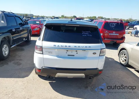 2016 Land Rover Range Rover Sport 3.0L V6 Turbocharged Diesel Hse Td6 из США, поврежденный, VIN SALWR2KF6GA567405